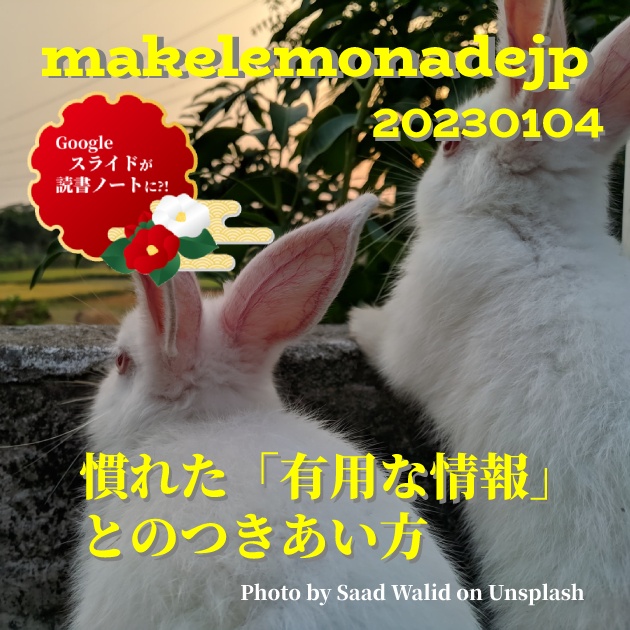 『慣れた「有用な情報」とのつきあい方』のアイキャッチ画像